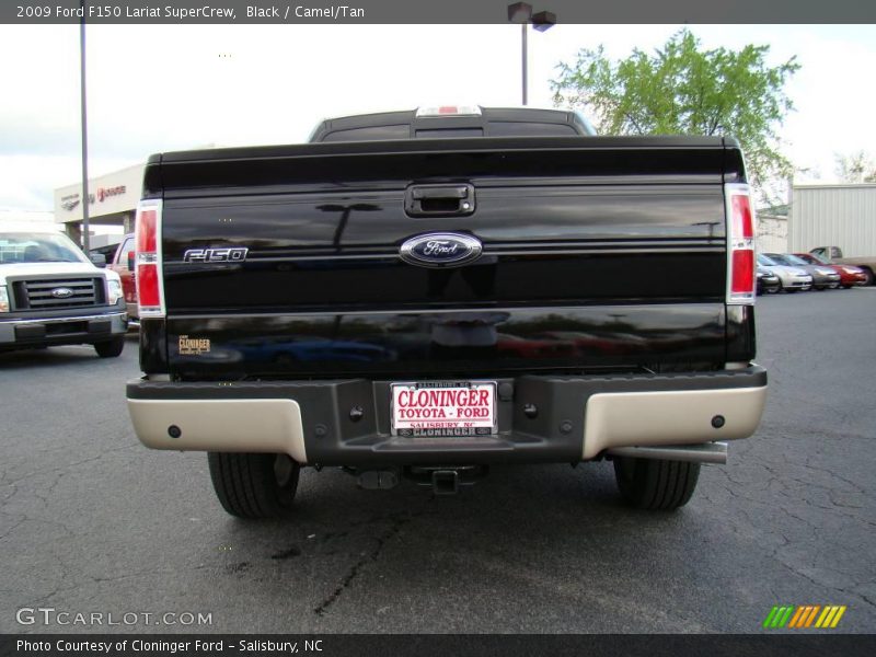 Black / Camel/Tan 2009 Ford F150 Lariat SuperCrew