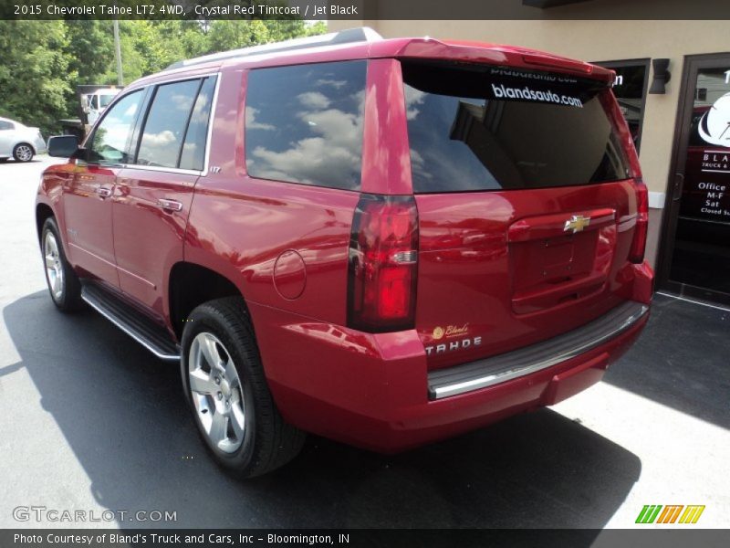 Crystal Red Tintcoat / Jet Black 2015 Chevrolet Tahoe LTZ 4WD