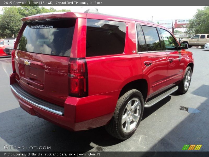 Crystal Red Tintcoat / Jet Black 2015 Chevrolet Tahoe LTZ 4WD