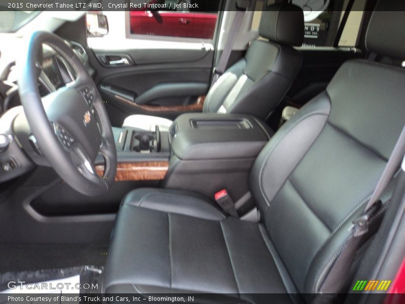 Crystal Red Tintcoat / Jet Black 2015 Chevrolet Tahoe LTZ 4WD