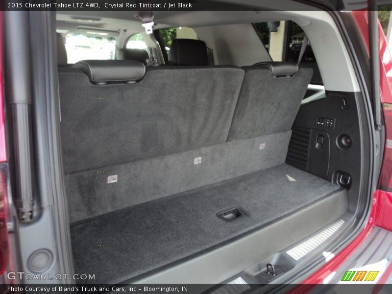Crystal Red Tintcoat / Jet Black 2015 Chevrolet Tahoe LTZ 4WD