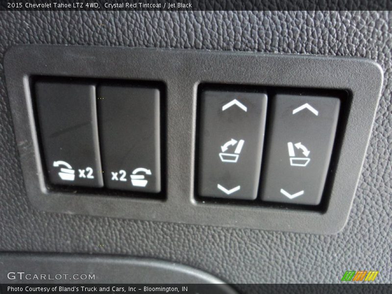 Crystal Red Tintcoat / Jet Black 2015 Chevrolet Tahoe LTZ 4WD