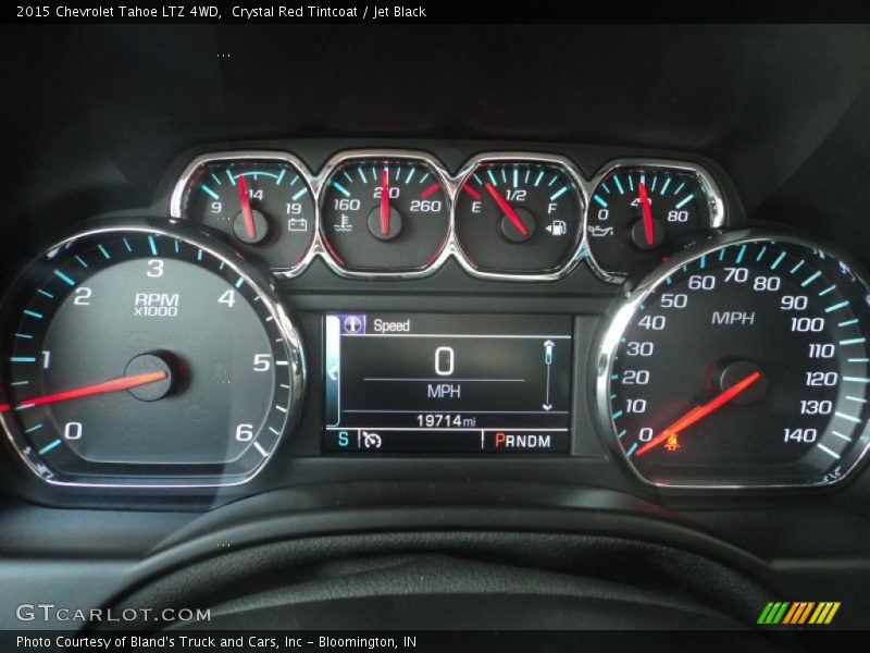 Crystal Red Tintcoat / Jet Black 2015 Chevrolet Tahoe LTZ 4WD