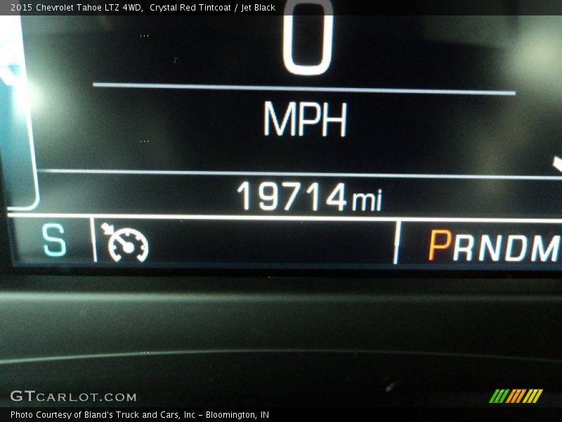 Crystal Red Tintcoat / Jet Black 2015 Chevrolet Tahoe LTZ 4WD
