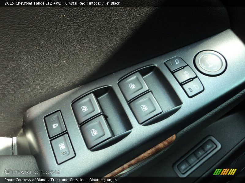 Crystal Red Tintcoat / Jet Black 2015 Chevrolet Tahoe LTZ 4WD