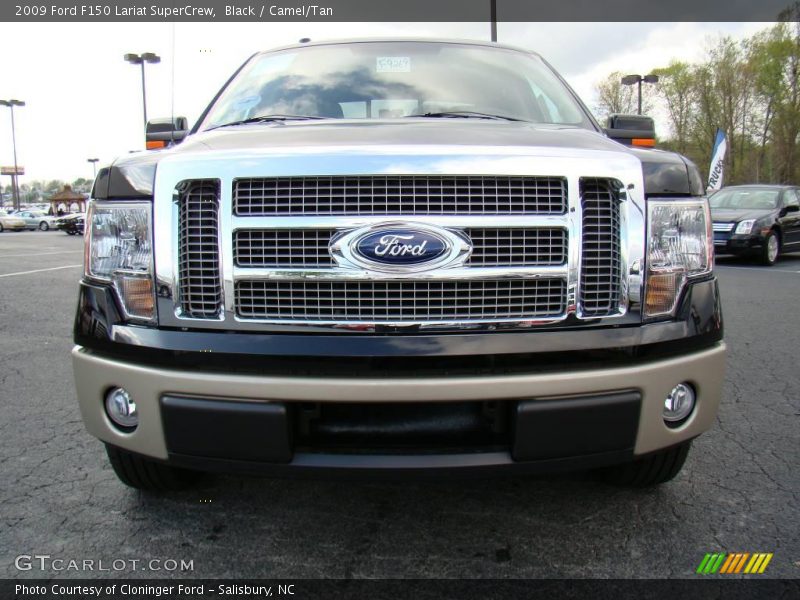 Black / Camel/Tan 2009 Ford F150 Lariat SuperCrew