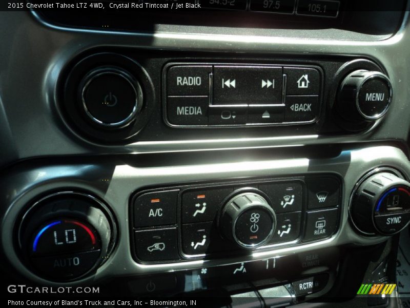Crystal Red Tintcoat / Jet Black 2015 Chevrolet Tahoe LTZ 4WD