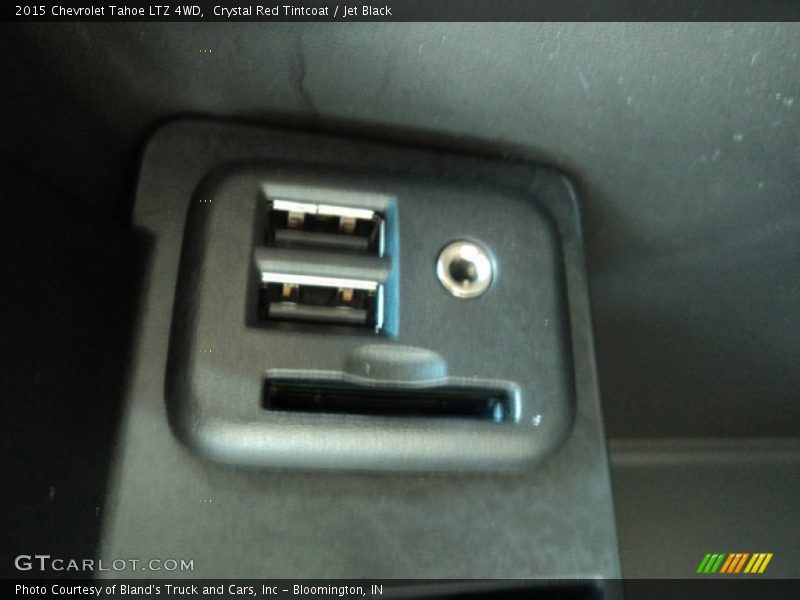 Crystal Red Tintcoat / Jet Black 2015 Chevrolet Tahoe LTZ 4WD