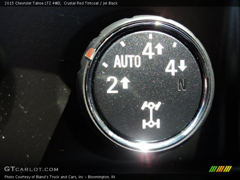 Crystal Red Tintcoat / Jet Black 2015 Chevrolet Tahoe LTZ 4WD