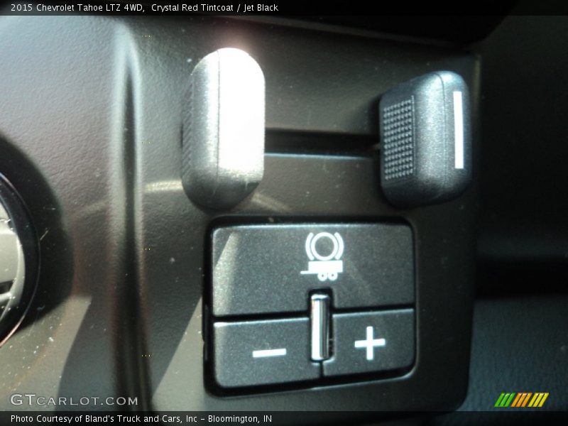 Crystal Red Tintcoat / Jet Black 2015 Chevrolet Tahoe LTZ 4WD