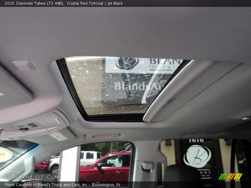 Crystal Red Tintcoat / Jet Black 2015 Chevrolet Tahoe LTZ 4WD