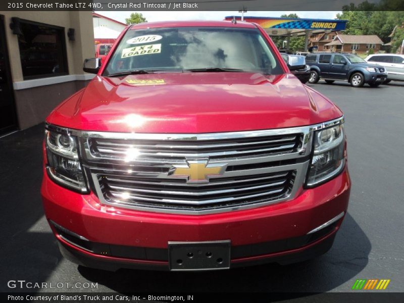 Crystal Red Tintcoat / Jet Black 2015 Chevrolet Tahoe LTZ 4WD