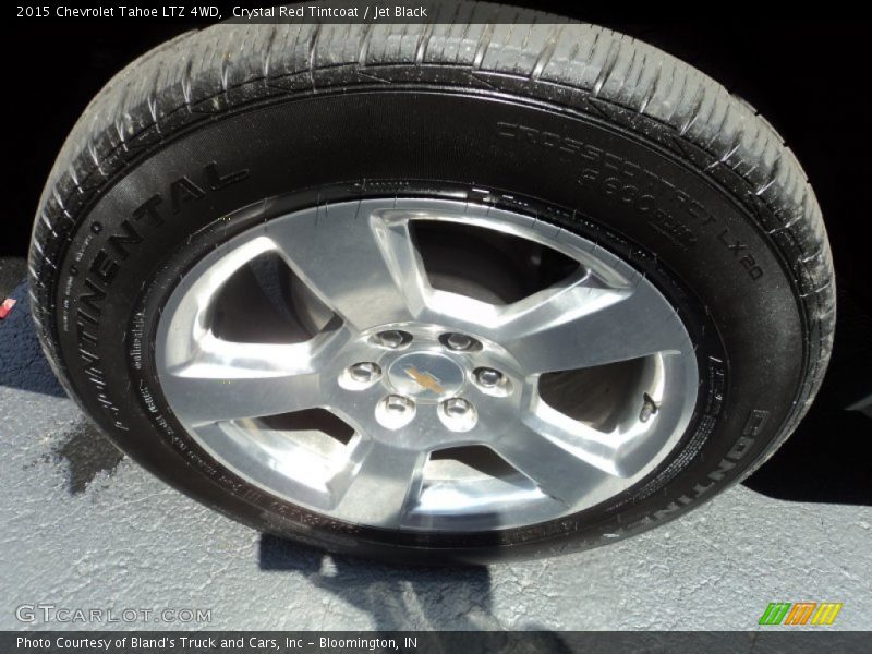 Crystal Red Tintcoat / Jet Black 2015 Chevrolet Tahoe LTZ 4WD