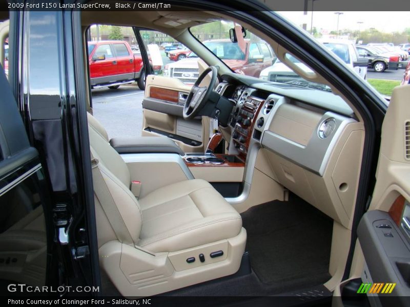 Black / Camel/Tan 2009 Ford F150 Lariat SuperCrew