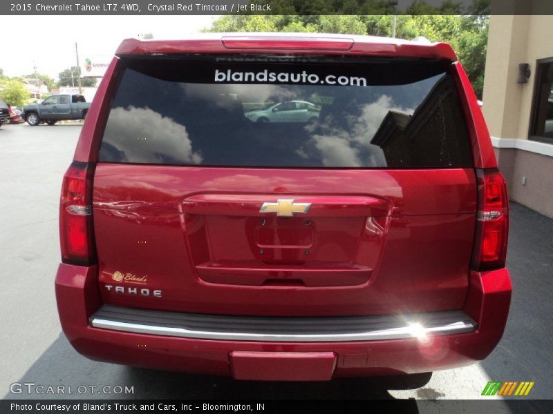 Crystal Red Tintcoat / Jet Black 2015 Chevrolet Tahoe LTZ 4WD