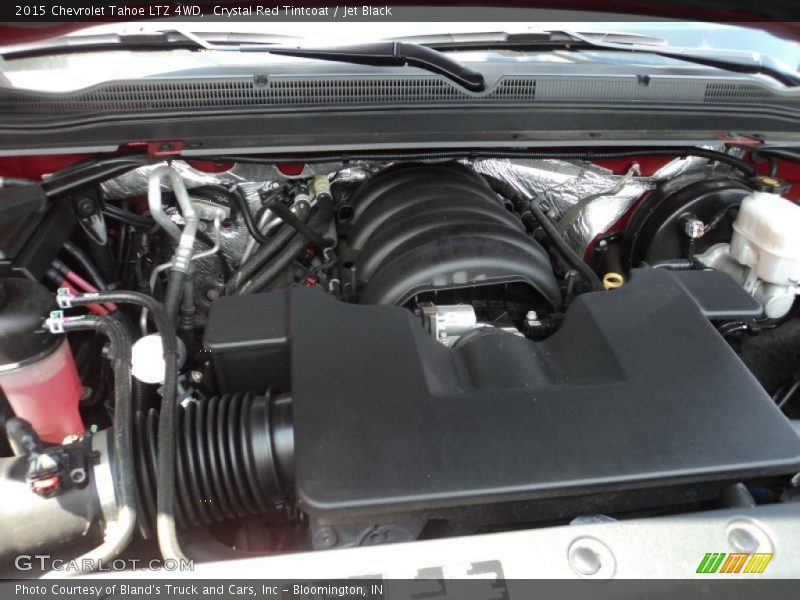 Crystal Red Tintcoat / Jet Black 2015 Chevrolet Tahoe LTZ 4WD