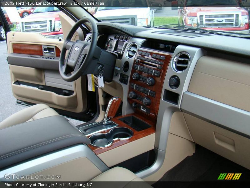 Black / Camel/Tan 2009 Ford F150 Lariat SuperCrew