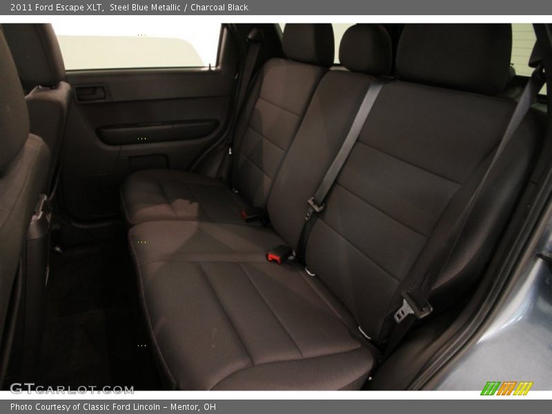 Steel Blue Metallic / Charcoal Black 2011 Ford Escape XLT