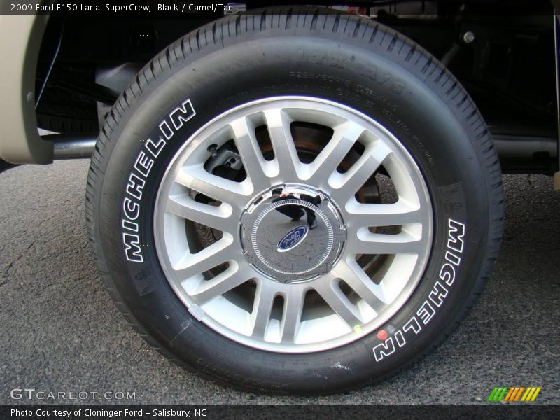 Black / Camel/Tan 2009 Ford F150 Lariat SuperCrew