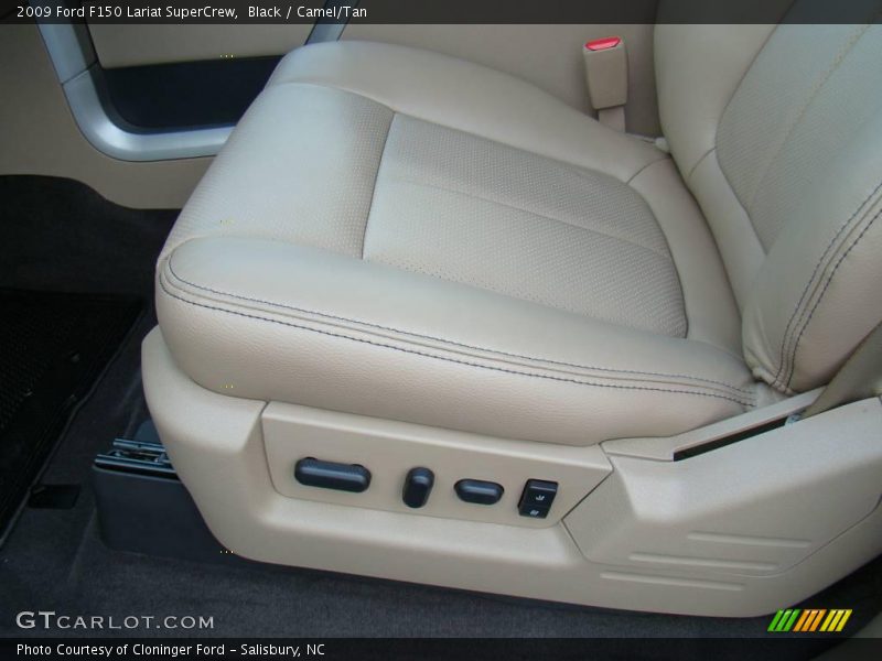 Black / Camel/Tan 2009 Ford F150 Lariat SuperCrew