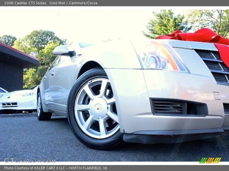 Gold Mist / Cashmere/Cocoa 2008 Cadillac CTS Sedan