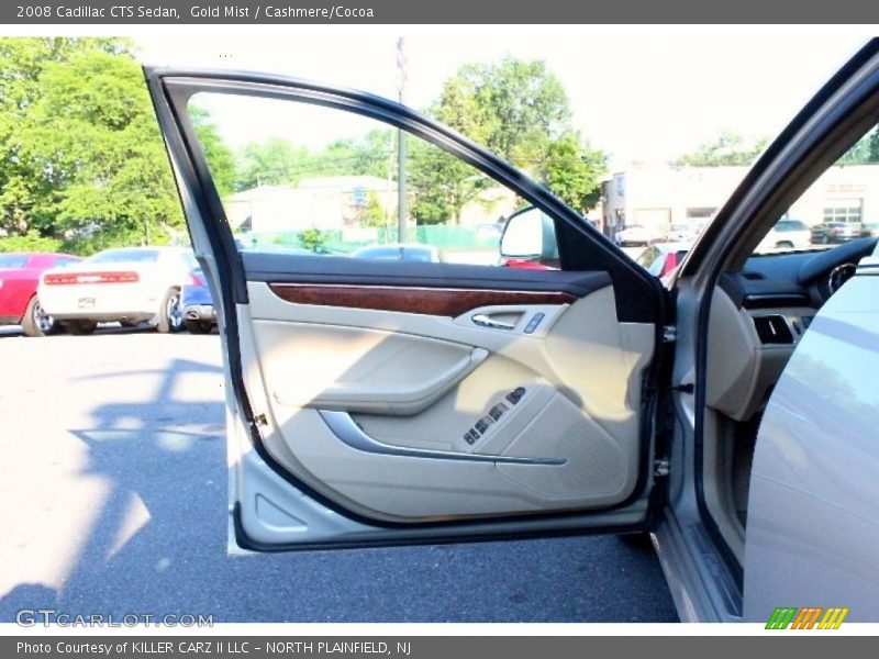 Gold Mist / Cashmere/Cocoa 2008 Cadillac CTS Sedan