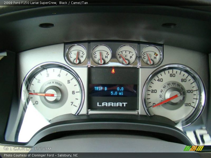 Black / Camel/Tan 2009 Ford F150 Lariat SuperCrew