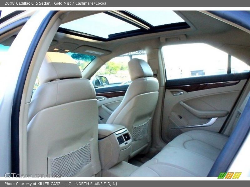 Gold Mist / Cashmere/Cocoa 2008 Cadillac CTS Sedan