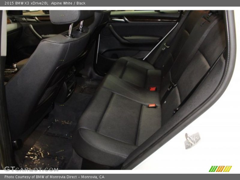 Alpine White / Black 2015 BMW X3 xDrive28i