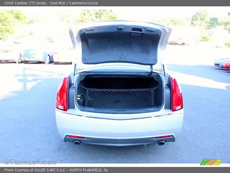 Gold Mist / Cashmere/Cocoa 2008 Cadillac CTS Sedan
