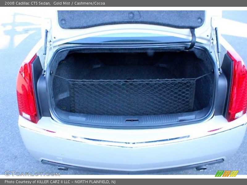 Gold Mist / Cashmere/Cocoa 2008 Cadillac CTS Sedan