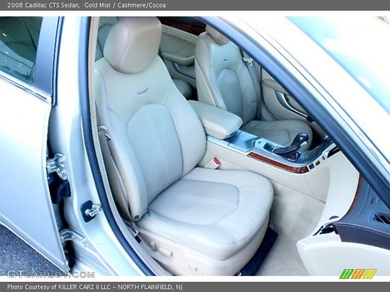 Gold Mist / Cashmere/Cocoa 2008 Cadillac CTS Sedan