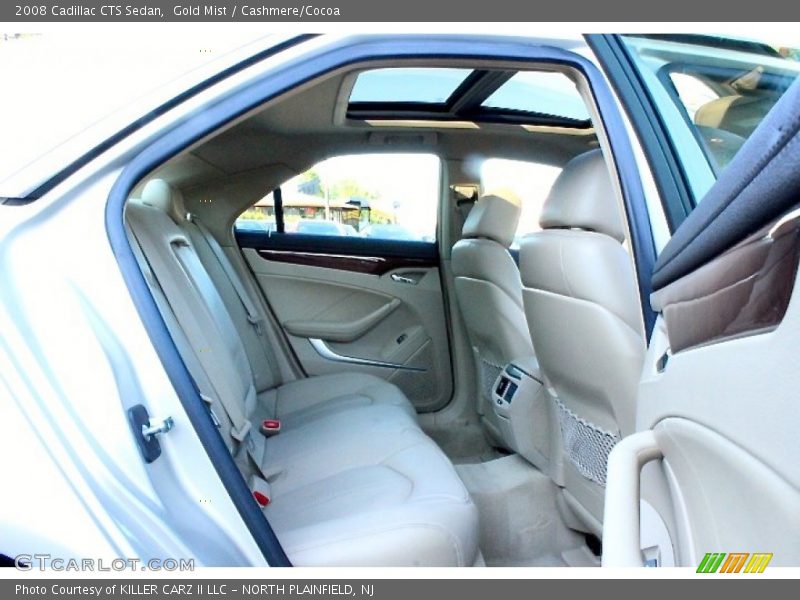 Gold Mist / Cashmere/Cocoa 2008 Cadillac CTS Sedan