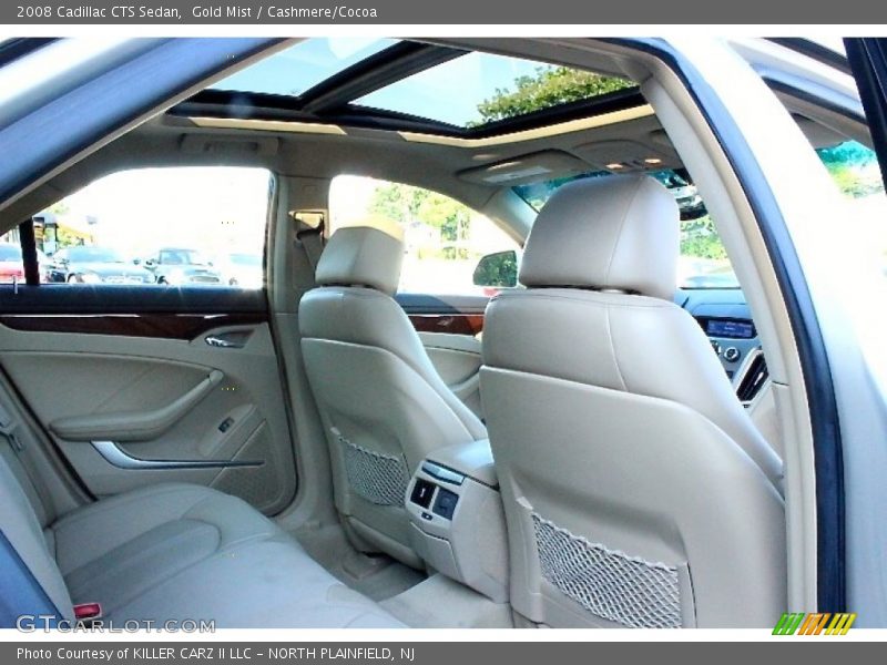 Gold Mist / Cashmere/Cocoa 2008 Cadillac CTS Sedan