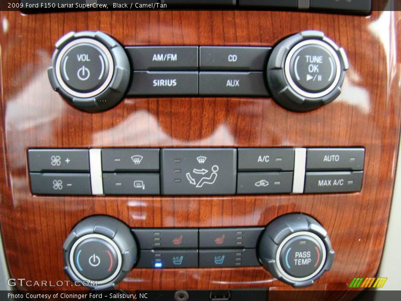 Black / Camel/Tan 2009 Ford F150 Lariat SuperCrew