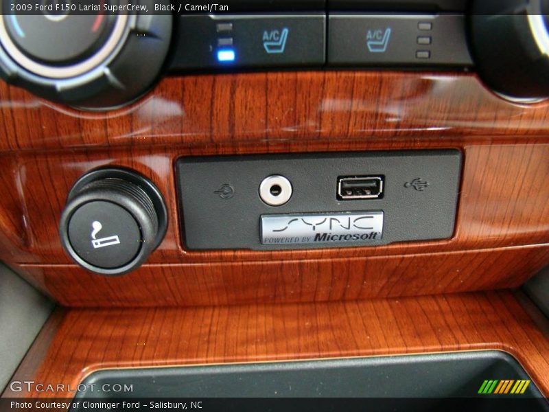Black / Camel/Tan 2009 Ford F150 Lariat SuperCrew