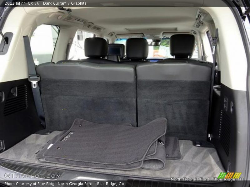 Dark Currant / Graphite 2012 Infiniti QX 56