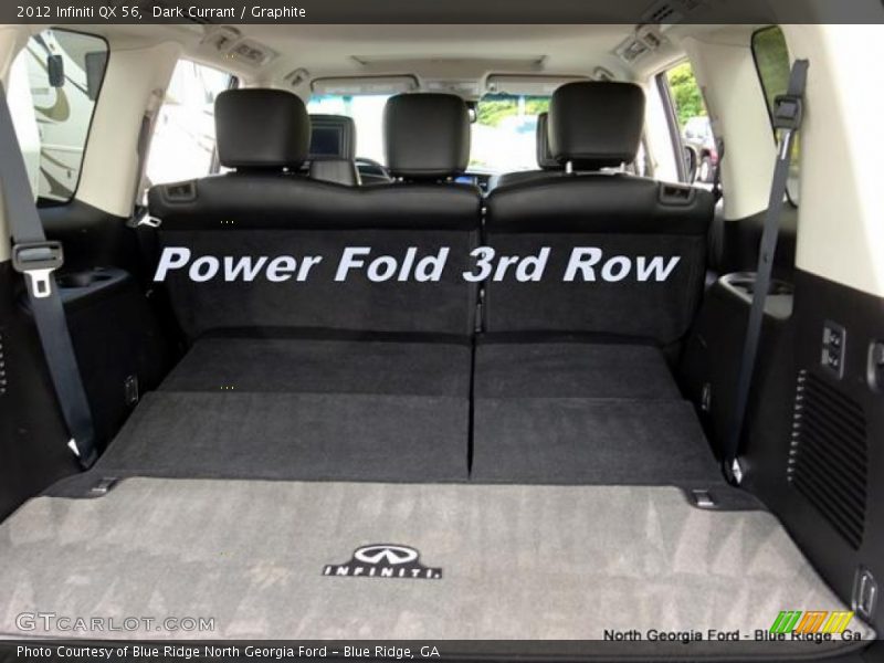 Dark Currant / Graphite 2012 Infiniti QX 56