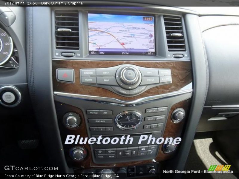 Dark Currant / Graphite 2012 Infiniti QX 56