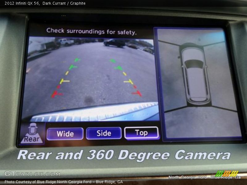 Dark Currant / Graphite 2012 Infiniti QX 56