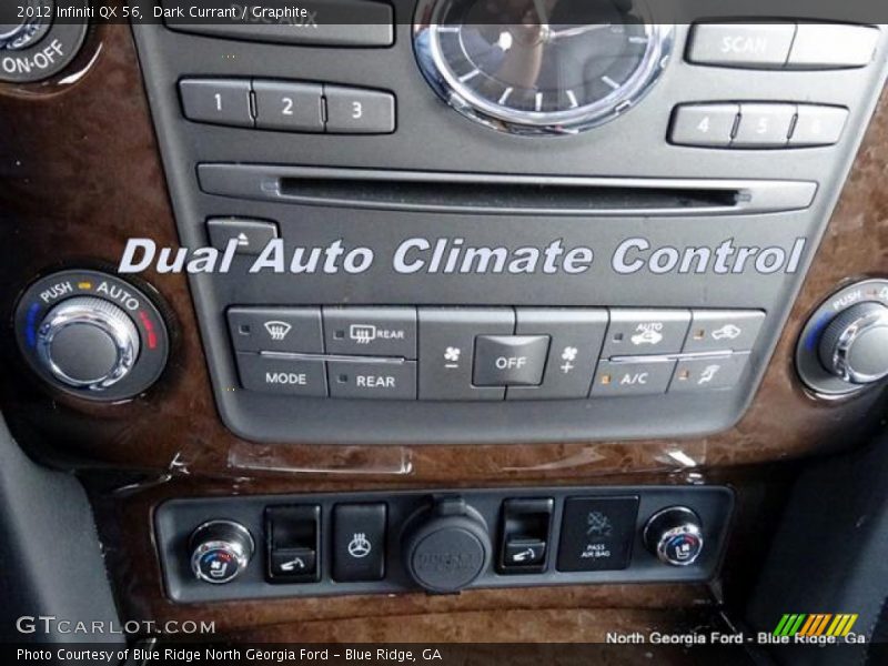 Dark Currant / Graphite 2012 Infiniti QX 56