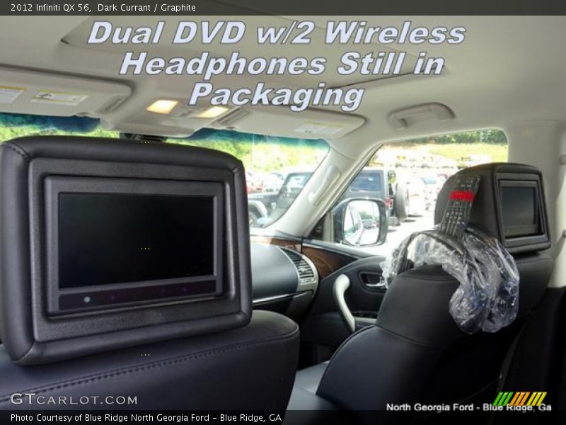 Dark Currant / Graphite 2012 Infiniti QX 56