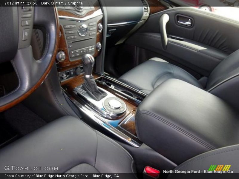 Dark Currant / Graphite 2012 Infiniti QX 56