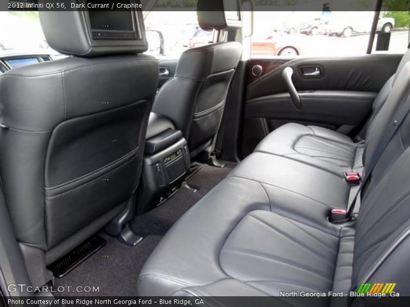 Dark Currant / Graphite 2012 Infiniti QX 56