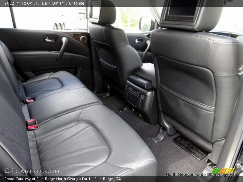 Dark Currant / Graphite 2012 Infiniti QX 56