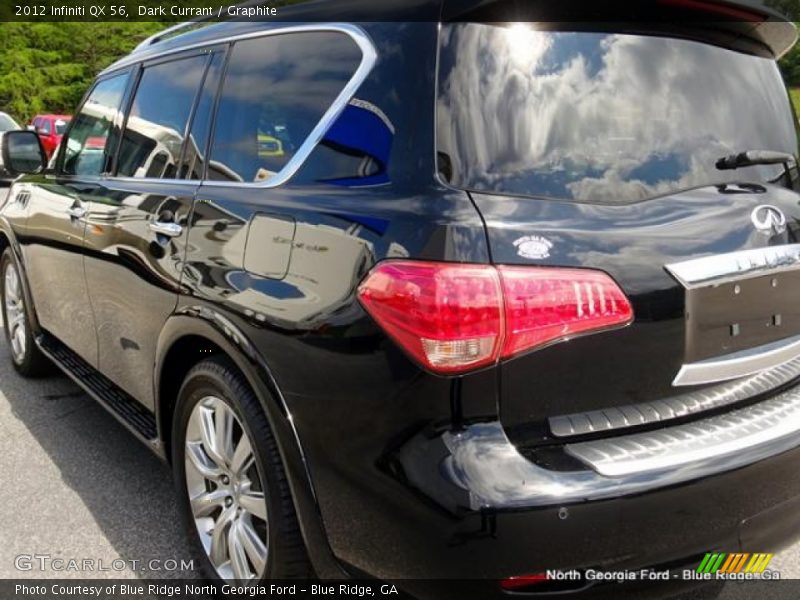 Dark Currant / Graphite 2012 Infiniti QX 56