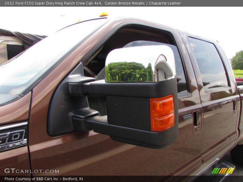 Golden Bronze Metallic / Chaparral Leather 2012 Ford F250 Super Duty King Ranch Crew Cab 4x4