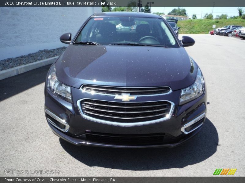 Blue Ray Metallic / Jet Black 2016 Chevrolet Cruze Limited LT