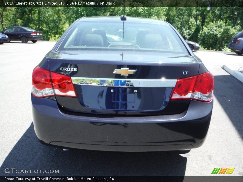 Blue Ray Metallic / Jet Black 2016 Chevrolet Cruze Limited LT