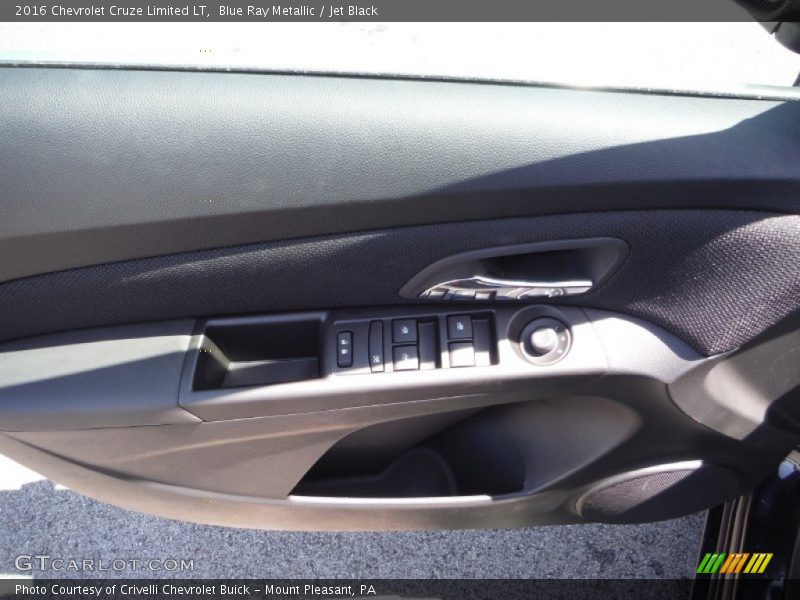 Blue Ray Metallic / Jet Black 2016 Chevrolet Cruze Limited LT